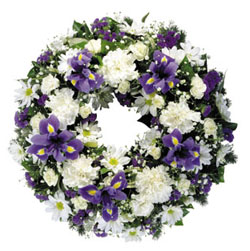 sympathy wreath